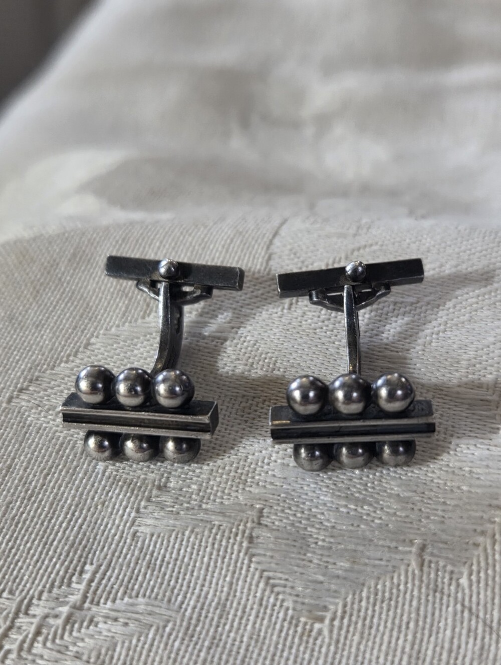 Vintage Georg Jensen Sterling Cufflinks #61